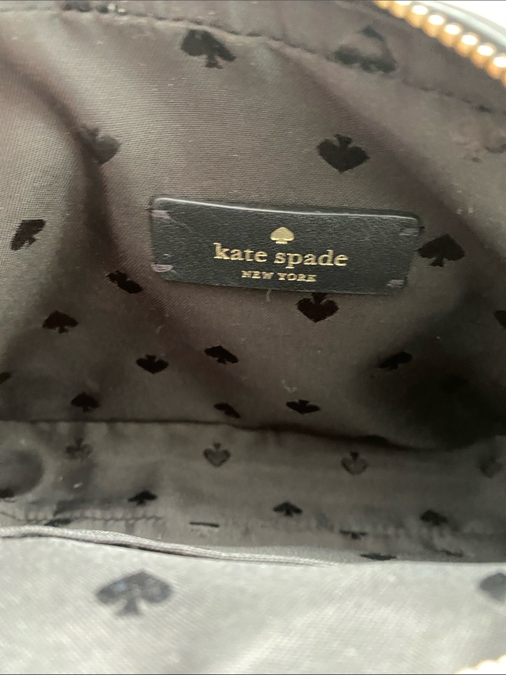 kate spade black quilted leather chain-strap crossbody - Picture 4 of 5